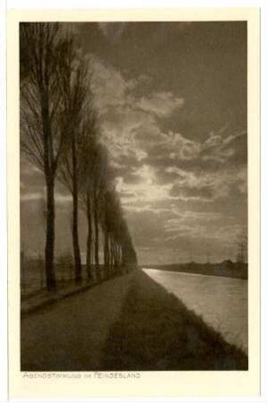 Nr. 59m: Abendstimmung in Feindesland