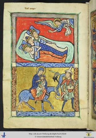 (11v) Traum der Könige; Flucht nach Ägypten.