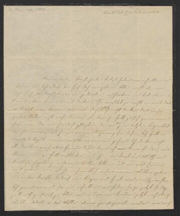 Brief an Hubert Ries : 13.02.1838