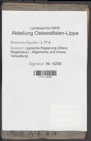 Gemeinheitsteilungen im Dorf Sibbentrup