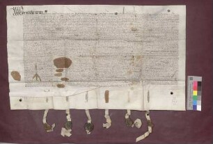Die Erben von Hans Christoph von Hattstatt verkaufen ihren Anteil am Dorf Merdingen an Philipp Jakob von Ambringen.