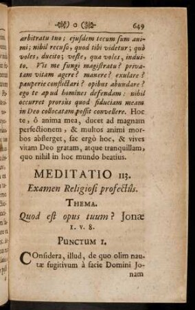 649-656, Meditatio 113