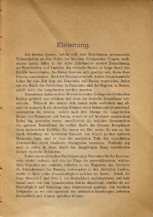 Ungarn unter Bela II. (1134 - 1141) und Geisa II. (1141 - 1161) in seinen Beziehungen zu Deutschland : Inaug. Diss. (Jena)