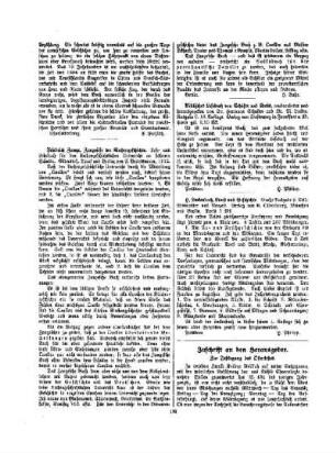 Zuschrift an den Herausgeber : zur Festlegung des Osterfestes