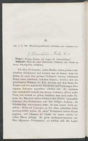 22. Johannes der Täufer.