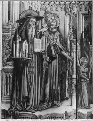 Der Heilige Hieronymus und der Heilige Gregor