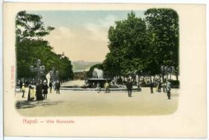 Neapel, Italien. Villa Nationale