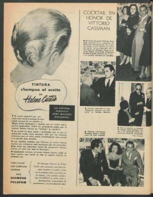 Cocktail en honor de Vittorio Cassman