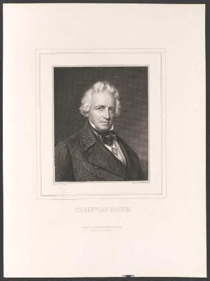 Porträt Christian Daniel Rauch (1777-1857)