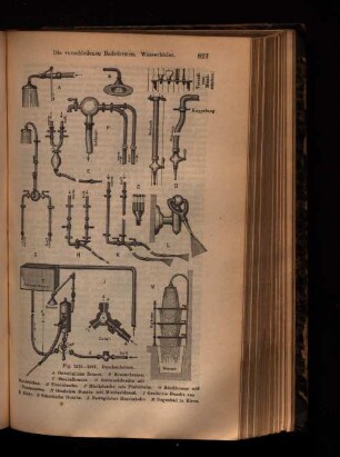 Fig. 1273-1287. Duschenformen.