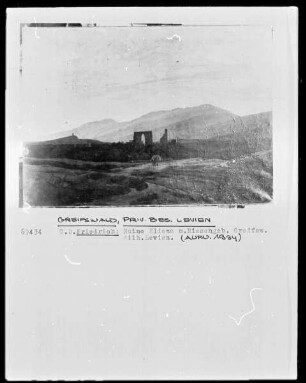 Ruine Eldena im Riesengebirge
