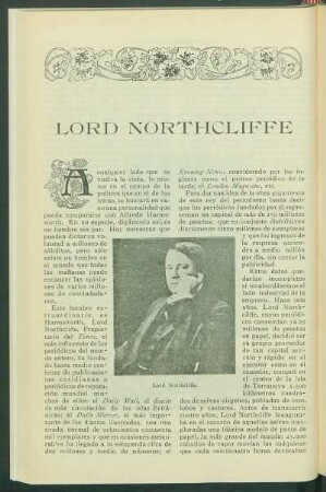 Lord Northcliffe