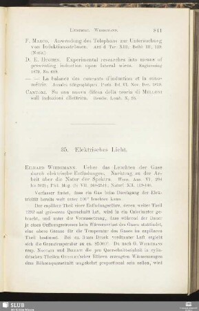 35. Elektrisches Licht
