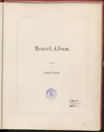 Menzel-Album