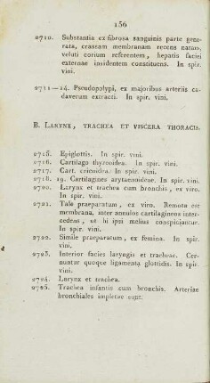 B. Larynx, Trachea Et Viscera Thoracis