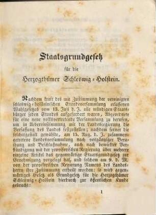 Parlamentarisches Taschenbuch : enthaltend die Verfassungen von ..., 2