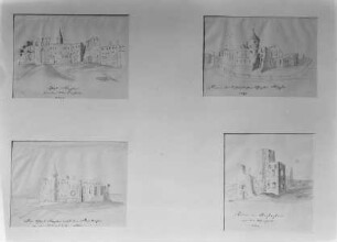 Schloss Hapsal von der Morgenseite