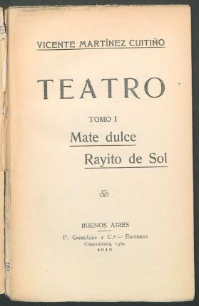 Mate dulce