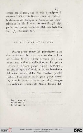 Iscrizioni Storiche