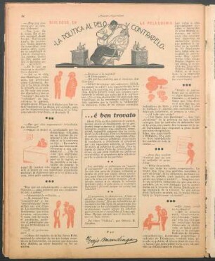 La política al pelo y contrapelo : Diálogos en la peluquería