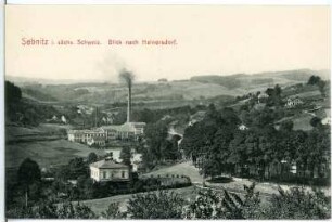 Sebnitz. Blick nach Hainersdorf
