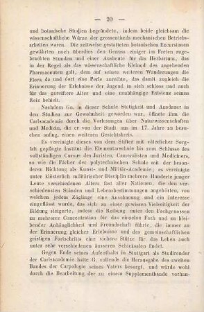 Gedächtnissrede auf Med. Dr. v. Gärtner zu Calw