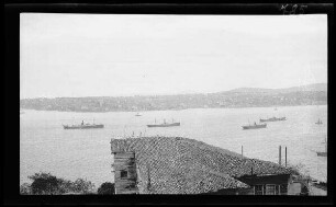 Blick von Taxim (Istanbul, Türkei) auf Skutari (= Üsküdar, Istanbul, Türkei)