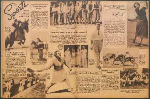 Todos los sports [Fotografías] : Golf - Polo - Tennis - Natación - Equitación
