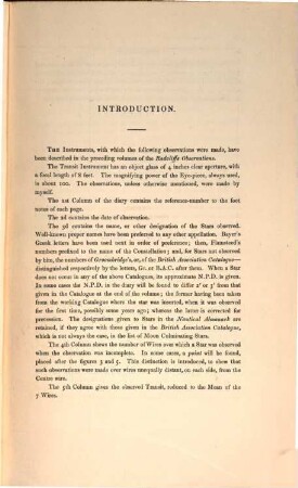Astronomical observations made at the Radcliffe Observatory, Oxford : in the year ... 8. 1847