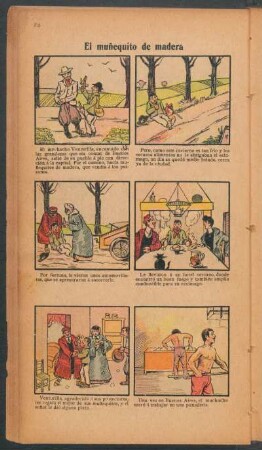 El muñequito de madera - [Cómic]
