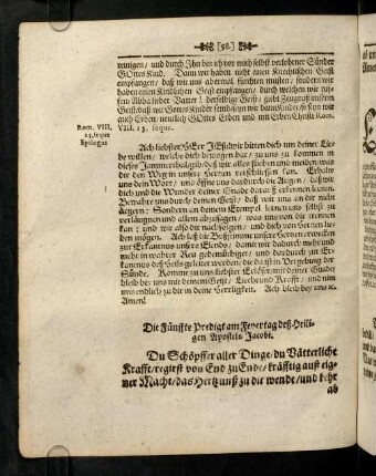 98-100, Du Schoepffer aller Dinge, du Vaetterliche Krafft ...