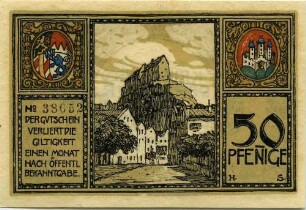 Gutschein - 50 Pfennig