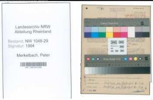 Entnazifizierung Peter Merkelbach , geb. 22.07.1902 (Beamter)