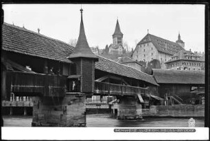 Schweiz, Luzern, Reussbrücke