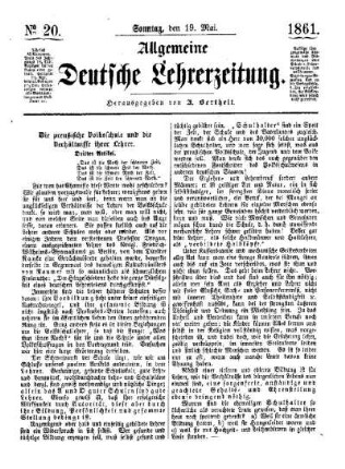 Die preußische Volksschule und die Verhältnisse ihrer Lehrer