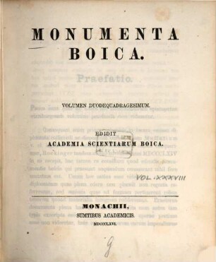 Monumenta Boica. 38 = Collectio nova 11, Monumenta episcopatus Wirziburgensis : 1288 - 1313