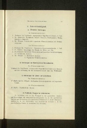 b) Vorlesungen am Hamburgischen Kolonialinstitut.