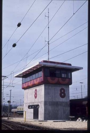 Stellwerk 8 im Abstellbahnhof