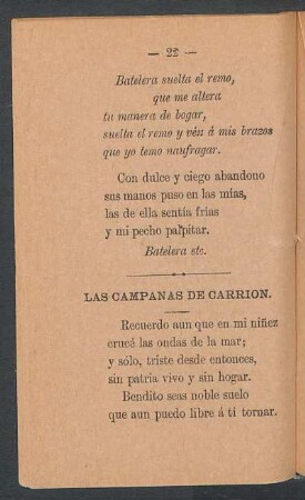 Las campañas de Carrión.