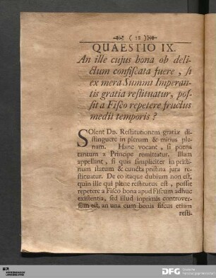 Quæstio IX.