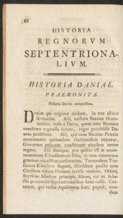 Historia Regnorum Septentrionalium