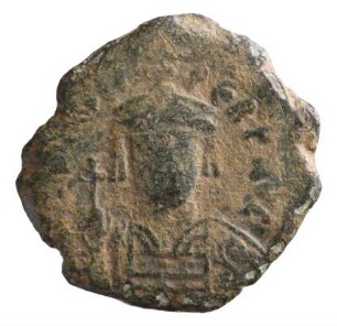 Münze, Follis, 611/612