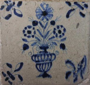 Fliese, Niederlande, 1630-1650