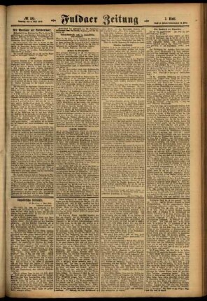 Zweite Ausgabe vom Samstag, den 06. Mai 1916.