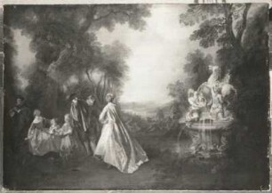 Tanz am Springbrunnen (Pegasusfontäne)