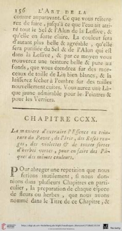 Chapitre CCXX