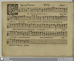 XVII. Ego sum panis vivus
