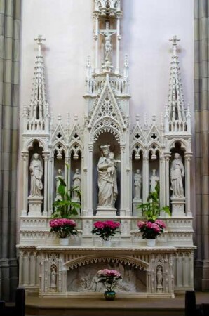 Frankreich. Alsace. Haut Rhin. Ensisheim. Kirche Saint Martin
