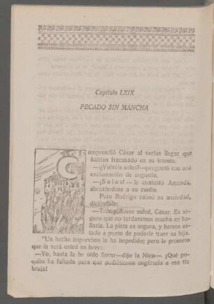 Capítulo LXIX - Pecado sin mancha