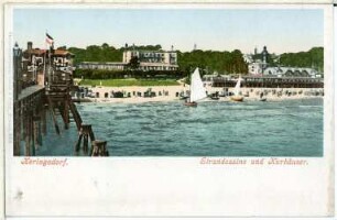 Heringsdorf. Strandkasino und Kurhäuser